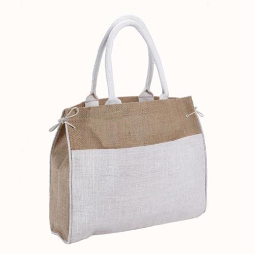 Factory Wholesale Custom Shopping Bag Eco-friendly Burlap Tote Jute Bag  With Leather Handles - China Wholesale Tote $12 from Shenzhen Jiamei Handbag  Technology Co.,Ltd. | Globalsources.com